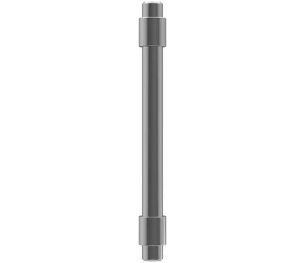 Amerock Cabinet Pull Polished Chrome 3-3/4 inch (96 mm) Center-to-Center Destine 1 Pack Drawer Pull Cabinet Handle Cabinet Hardware