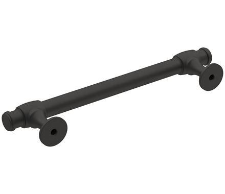 Amerock Cabinet Pull Matte Black 5-1/16 inch (128 mm) Center-to-Center Winsome 1 Pack Drawer Pull Cabinet Handle Cabinet Hardware