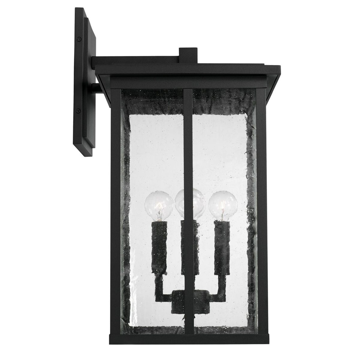 Capital Lighting 943843BK Barrett 4 Light Outdoor Wall Lantern Black