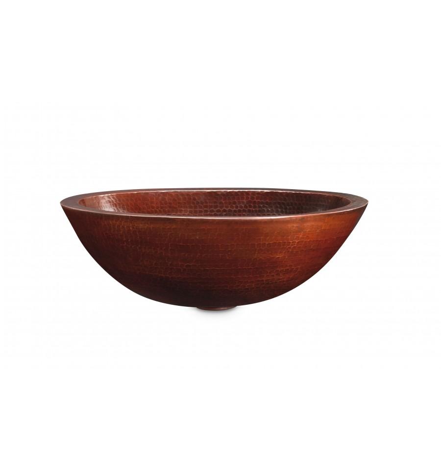 Thompson Traders Hammered Prana Black Copper Bath Sink Altamira PBC Aged Copper