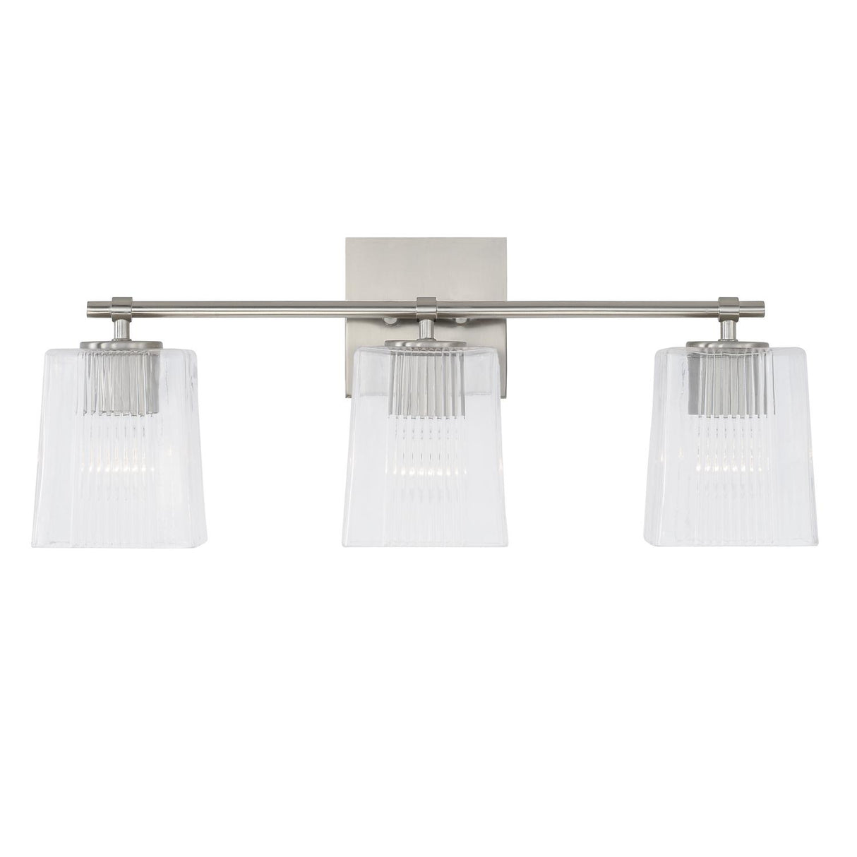 Capital Lighting 141731BN-508 Lexi 3 Light Vanity Brushed Nickel