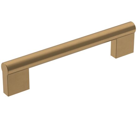 Amerock Cabinet Pull Champagne Bronze 5-1/16 inch (128 mm) Center-to-Center Versa 1 Pack Drawer Pull Cabinet Handle Cabinet Hardware