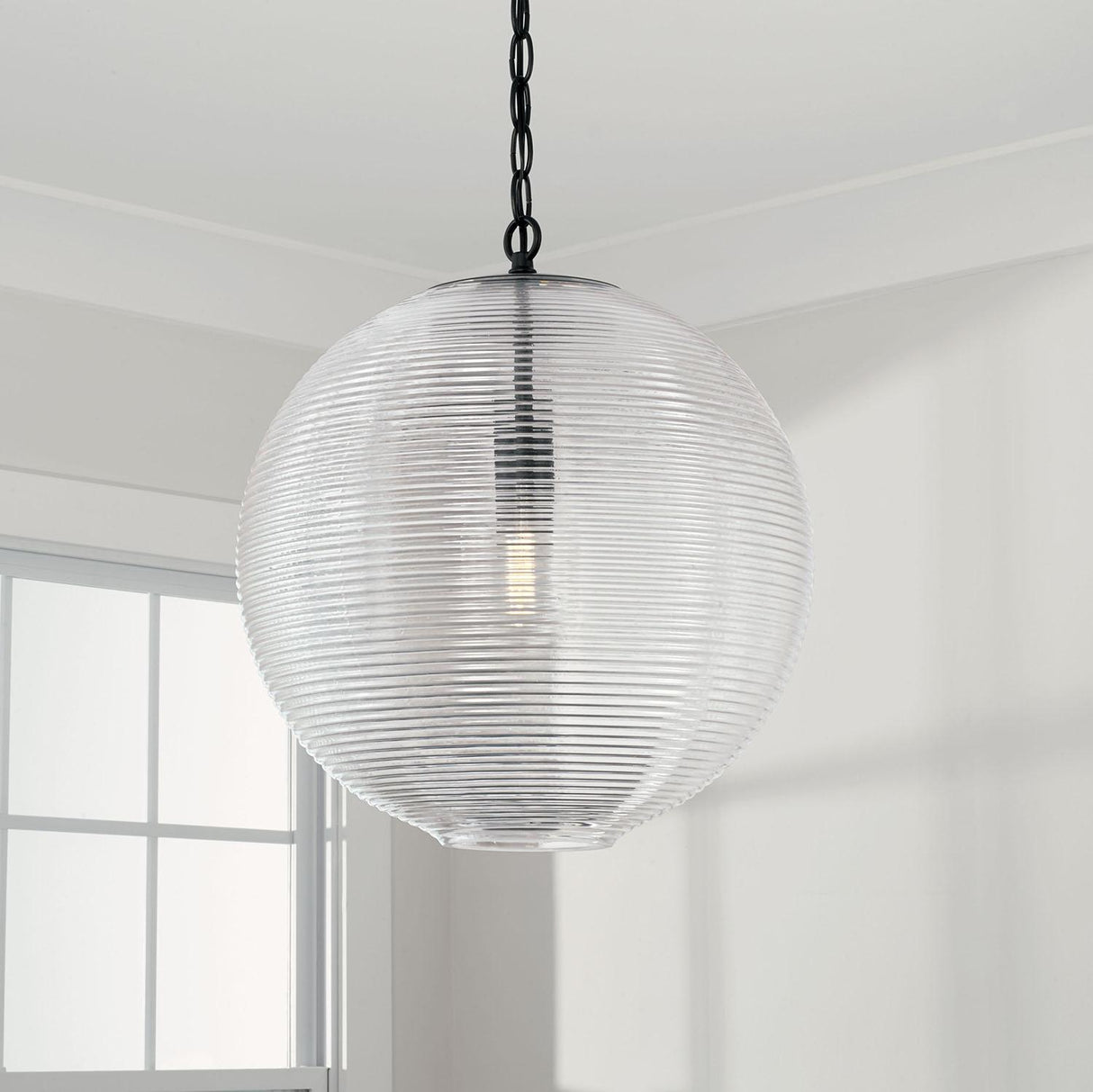 Capital Lighting 349911MB Dolan 1 Light Pendant Matte Black