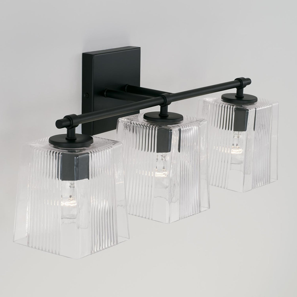 Capital Lighting 141731MB-508 Lexi 3 Light Vanity Matte Black