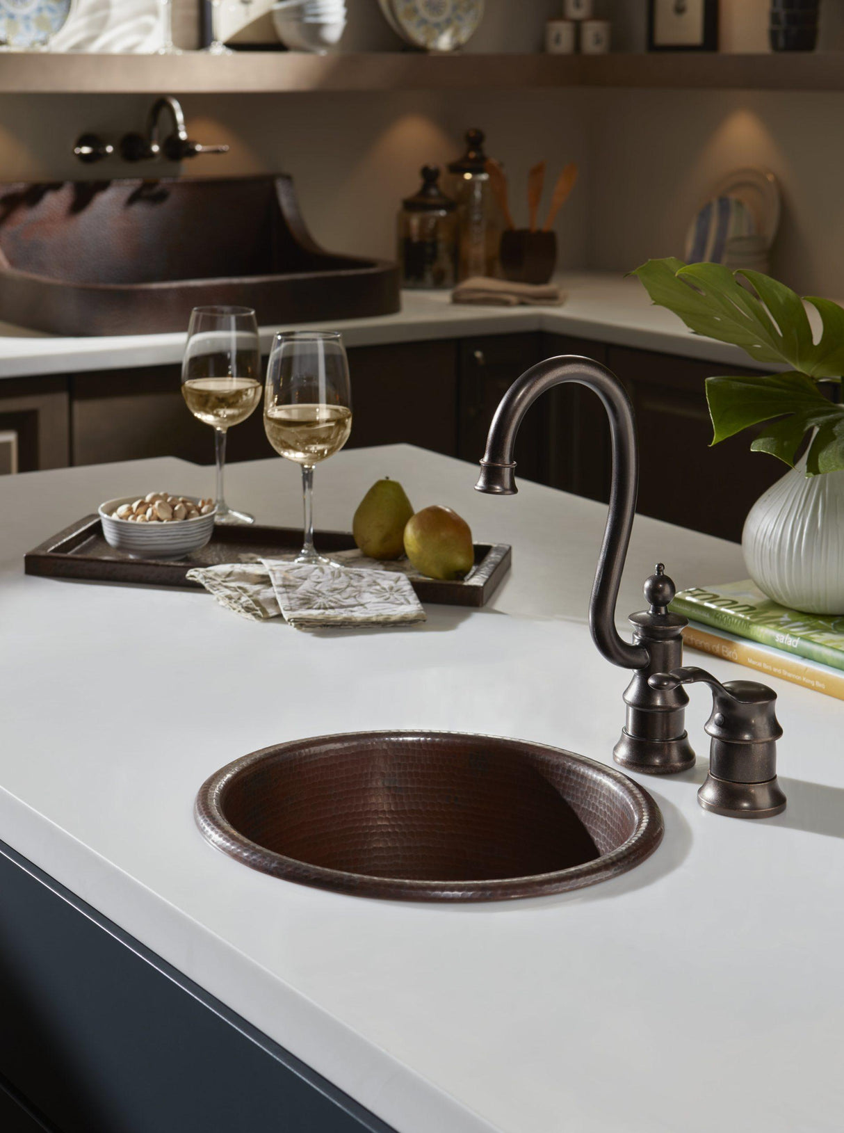 Thompson Traders Petit Napoli De La Cruz KPD-1207BC Aged Copper
(Hammered)