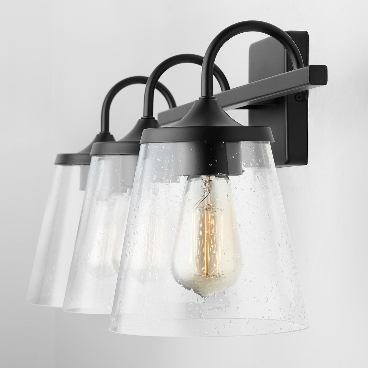 Capital Lighting 139132MB-496 Jayne 3 Light Vanity Matte Black