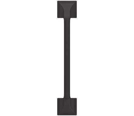Amerock Cabinet Pull Matte Black 5-1/16 inch (128 mm) Center-to-Center Exceed 1 Pack Drawer Pull Cabinet Handle Cabinet Hardware