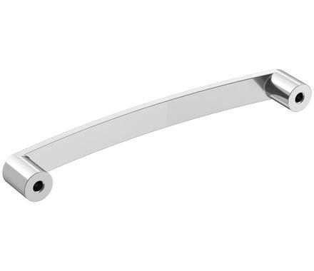 Amerock Cabinet Pull Polished Chrome 5-1/16 inch (128 mm) Center-to-Center Rift 1 Pack Drawer Pull Cabinet Handle Cabinet Hardware