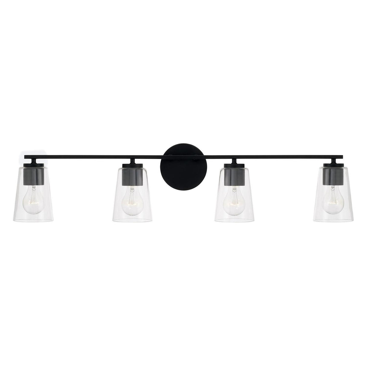 Capital Lighting 148641MB-537 Portman 4 Light Vanity Matte Black
