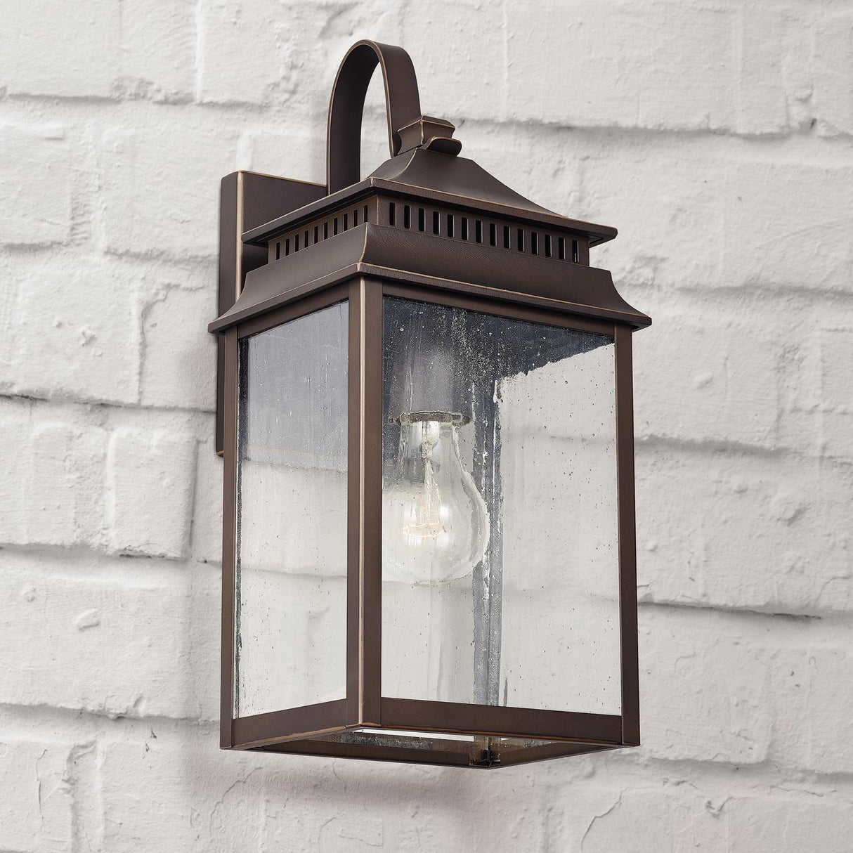 Capital Lighting 936911OZ Sutter Creek 1 Light Outdoor Wall Lantern Oiled Bronze