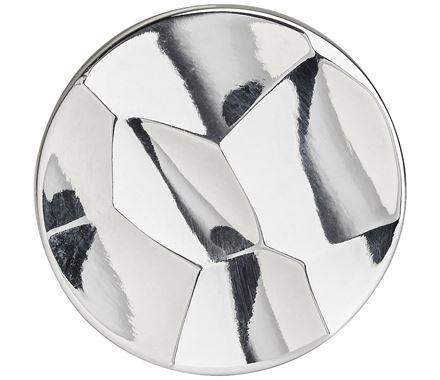 Amerock Cabinet Knob Polished Nickel 1-3/16 inch (30 mm) Diameter Kamari 1 Pack Drawer Knob Cabinet Hardware