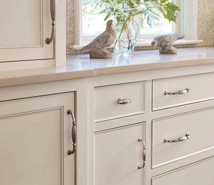Amerock Cabinet Pull Weathered Nickel 3 inch (76 mm) Center to Center Blythe 1 Pack Drawer Pull Drawer Handle Cabinet Hardware