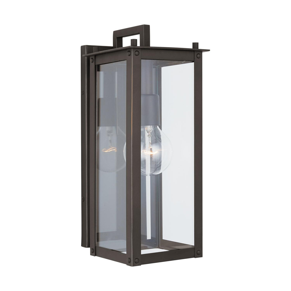 Capital Lighting 934611OZ Hunt 1-Light Wall Mount Oiled Bronze