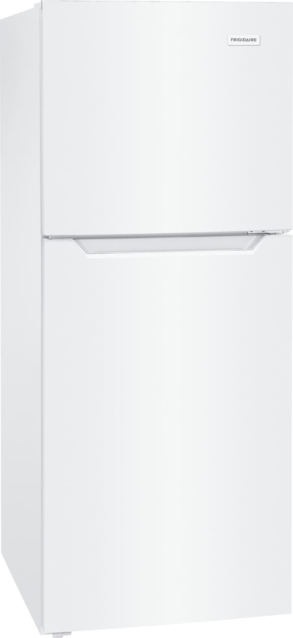 Frigidaire FFET1022UW 10.1 CF Top Mount Apartment-Size Refrig Glass Shelves ESTAR ADA