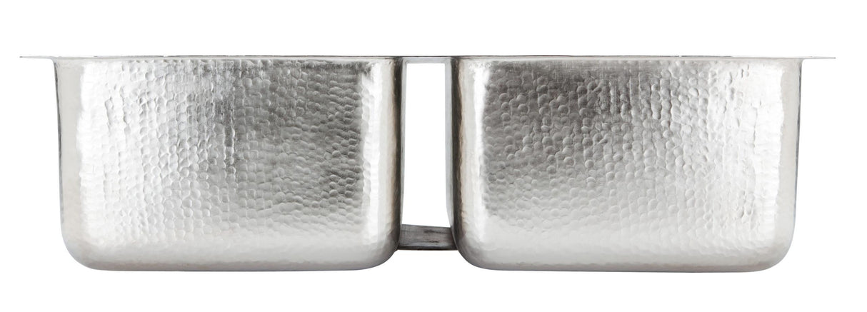 Thompson Traders Villa Hammered Stainless Steel Double Bowl Villa KDU-3120HSS Stainless Steel
(Hammered)