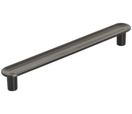 Amerock Cabinet Pull Gunmetal 5-1/16 inch (128 mm) Center to Center Concentric 1 Pack Drawer Pull Drawer Handle Cabinet Hardware