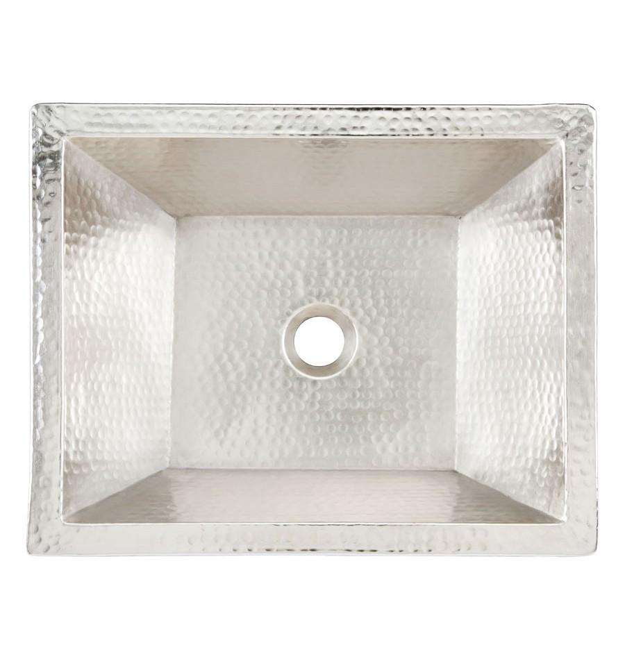 Thompson Traders Hammered Nickel Diego Bath Sink Tonala BPU-1914BRN Nickel
(Hammered)