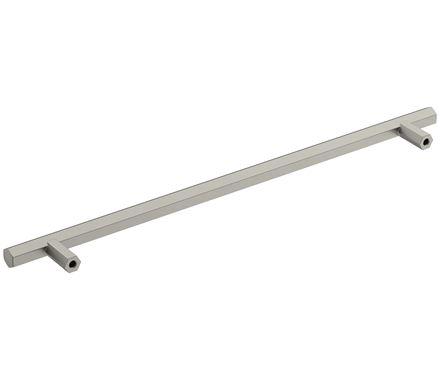 Amerock Cabinet Pull Satin Nickel 10-1/16 inch (256 mm) Center-to-Center Caliber 1 Pack Drawer Pull Cabinet Handle Cabinet Hardware