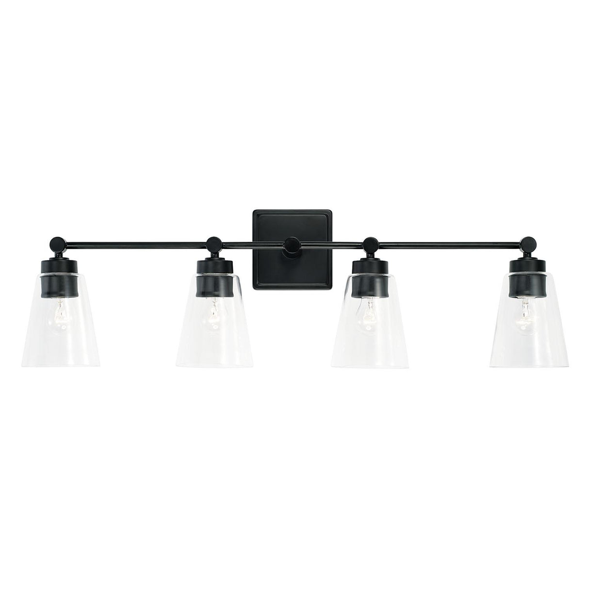 Capital Lighting 121841MB-432 Rory 4 Light Vanity Matte Black