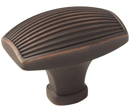 Amerock Cabinet Knob Oil Rubbed Bronze 1-1/2 inch (38 mm) Length Sea Grass 1 Pack Drawer Knob Cabinet Hardware