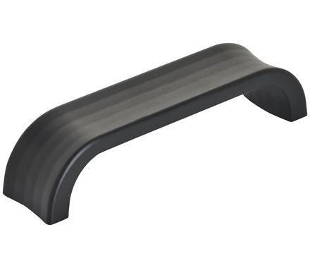 Amerock Cabinet Pull Matte Black 3-3/4 inch (96 mm) Center to Center Concentric 1 Pack Drawer Pull Drawer Handle Cabinet Hardware
