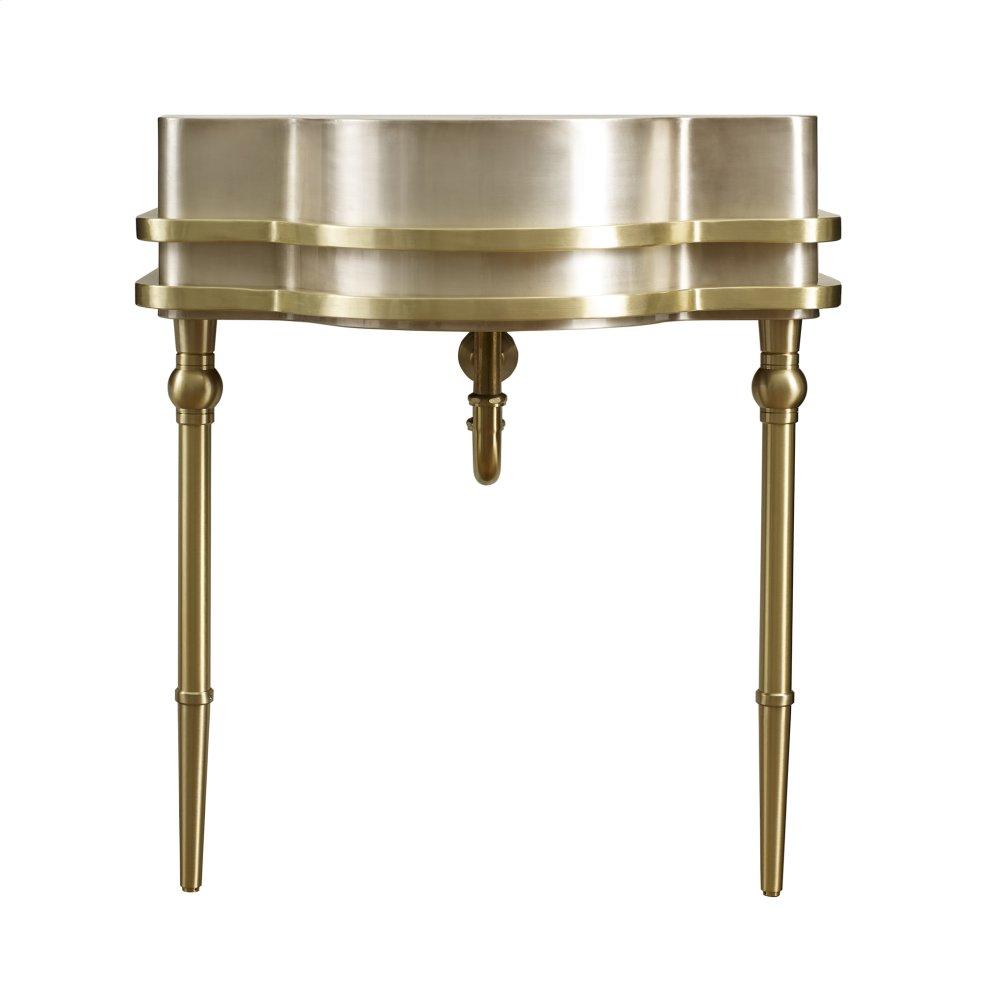 Thompson Traders Quintana Vanity Quintana KCV32 Satin Brass and Burnished Nickel
(Smooth)