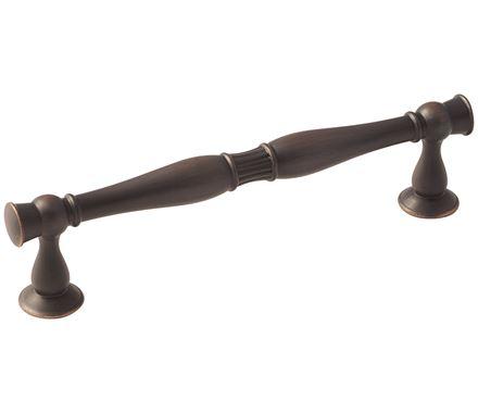 Amerock Cabinet Pull Oil Rubbed Bronze 5-1/16 inch (128 mm) Center to Center Crawford 1 Pack Drawer Pull Drawer Handle Cabinet Hardware