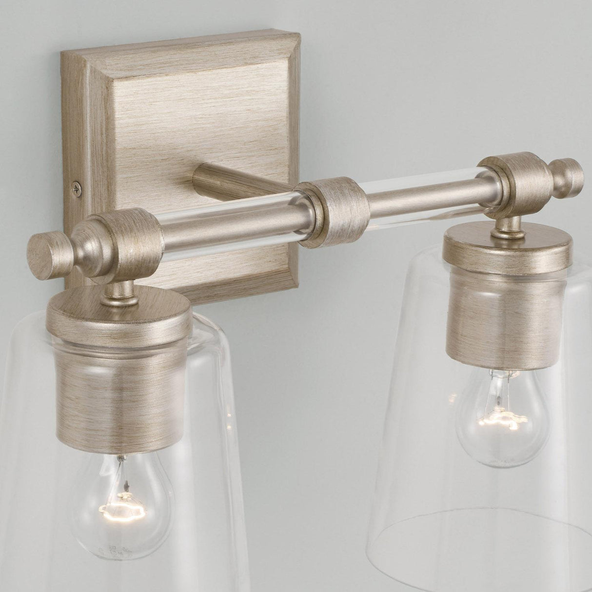 Capital Lighting 144821BS-523 Breigh 2 Light Vanity Brushed Champagne