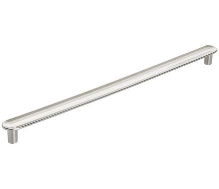 Amerock Cabinet Pull Polished Nickel 10-1/16 inch (256 mm) Center to Center Concentric 1 Pack Drawer Pull Drawer Handle Cabinet Hardware