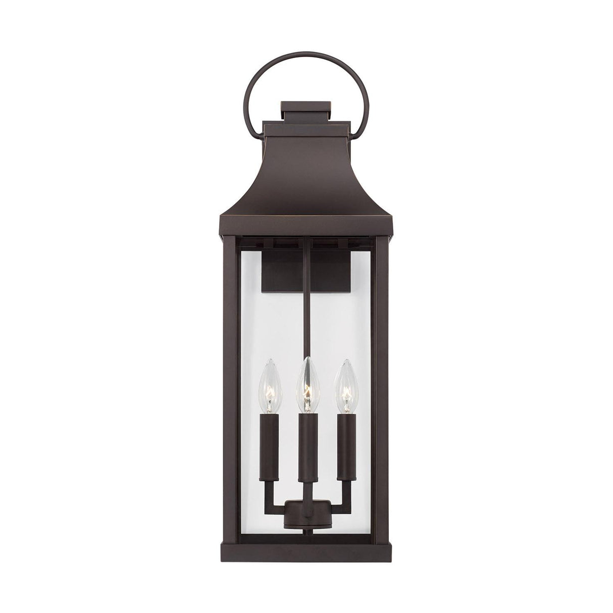 Capital Lighting 946441OZ Bradford 4 Light Outdoor Wall Lantern Oiled Bronze