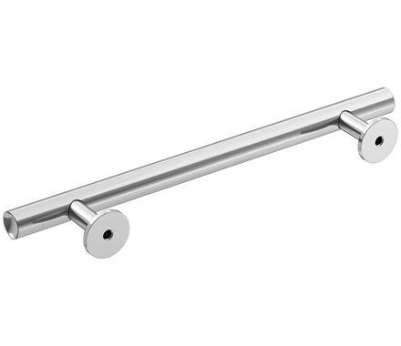 Amerock Cabinet Pull Polished Chrome 5-1/16 inch (128 mm) Center-to-Center Radius 1 Pack Drawer Pull Cabinet Handle Cabinet Hardware