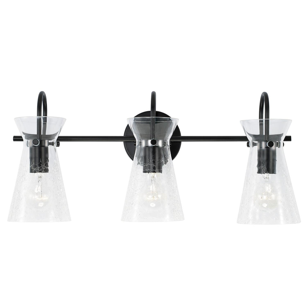 Capital Lighting 142431MB Mila 3 Light Vanity Matte Black