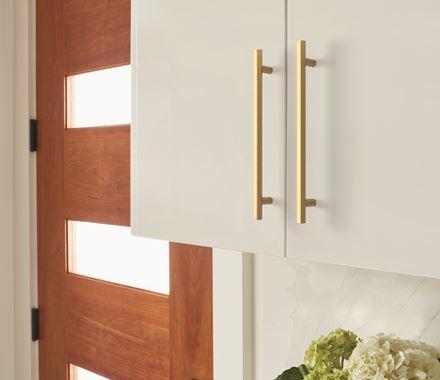 Amerock Cabinet Pull Champagne Bronze 7-9/16 inch (192 mm) Center-to-Center Caliber 1 Pack Drawer Pull Cabinet Handle Cabinet Hardware