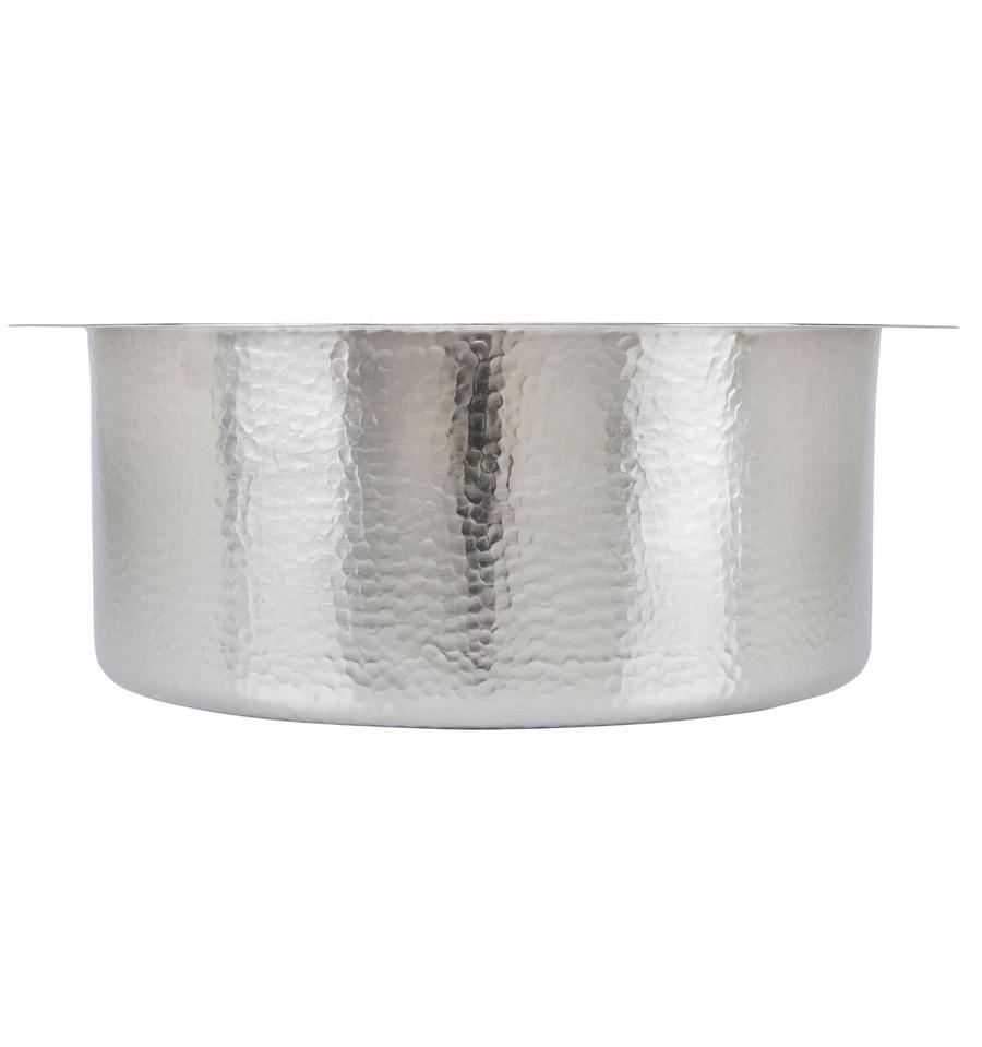 Thompson Traders Hammered Nickel Napoli Bar/prep Sink De La Cruz PU-1708BRN Nickel
(Hammered)