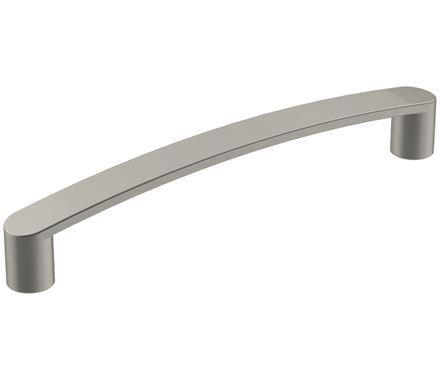Amerock Cabinet Pull Satin Nickel 5-1/16 inch (128 mm) Center-to-Center Rift 1 Pack Drawer Pull Cabinet Handle Cabinet Hardware