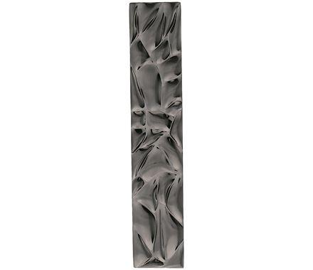 Amerock Cabinet Pull Black Chrome 5-1/16 inch (128 mm) Center to Center Calathea 1 Pack Drawer Pull Drawer Handle Cabinet Hardware