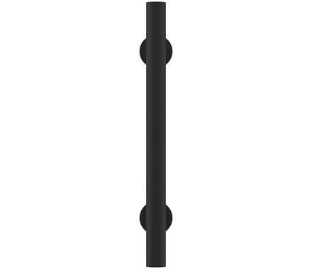 Amerock Cabinet Pull Matte Black 3-3/4 inch (96 mm) Center-to-Center Radius 1 Pack Drawer Pull Cabinet Handle Cabinet Hardware