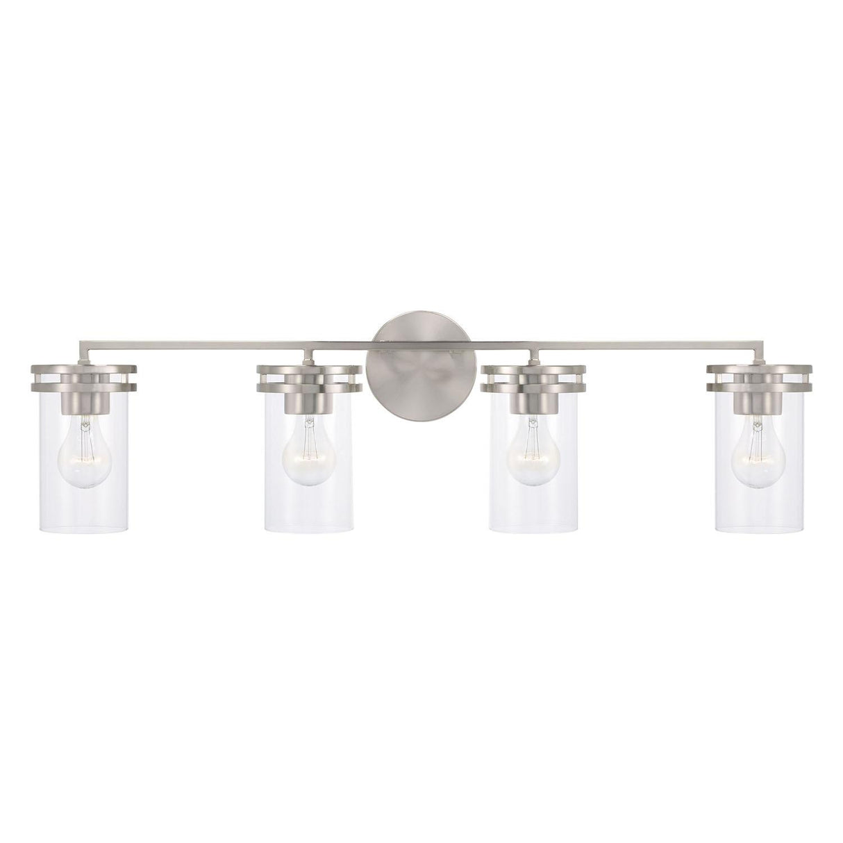 Capital Lighting 148741BN-539 Fuller 4 Light Vanity Brushed Nickel