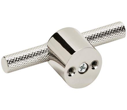 Amerock Cabinet Pull Polished Nickel 5/8 inch (16 mm) Center to Center Transcendent 1 Pack Drawer Pull Drawer Handle Cabinet Hardware