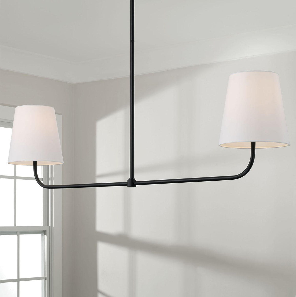 Capital Lighting 849421MB Brody 2 Light Island Matte Black