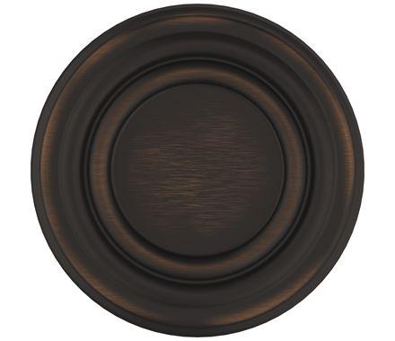 Amerock Cabinet Knob Oil Rubbed Bronze 1-1/8 inch (29 mm) Diameter Ville 1 Pack Drawer Knob Cabinet Hardware
