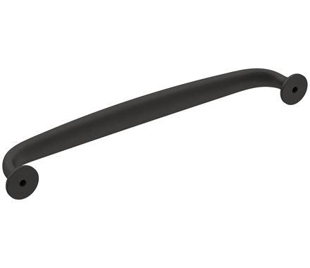 Amerock Cabinet Pull Matte Black 6-5/16 inch (160 mm) Center-to-Center Renown 1 Pack Drawer Pull Cabinet Handle Cabinet Hardware