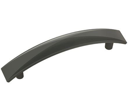 Amerock Cabinet Pull Matte Black 3-3/4 inch (96 mm) Center-to-Center Extensity 1 Pack Drawer Pull Drawer Handle Cabinet Hardware