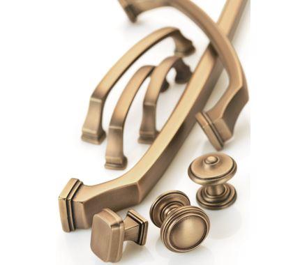 Amerock Cabinet Knob Gilded Bronze 1-1/4 inch (32 mm) Length Revitalize 1 Pack Drawer Knob Cabinet Hardware