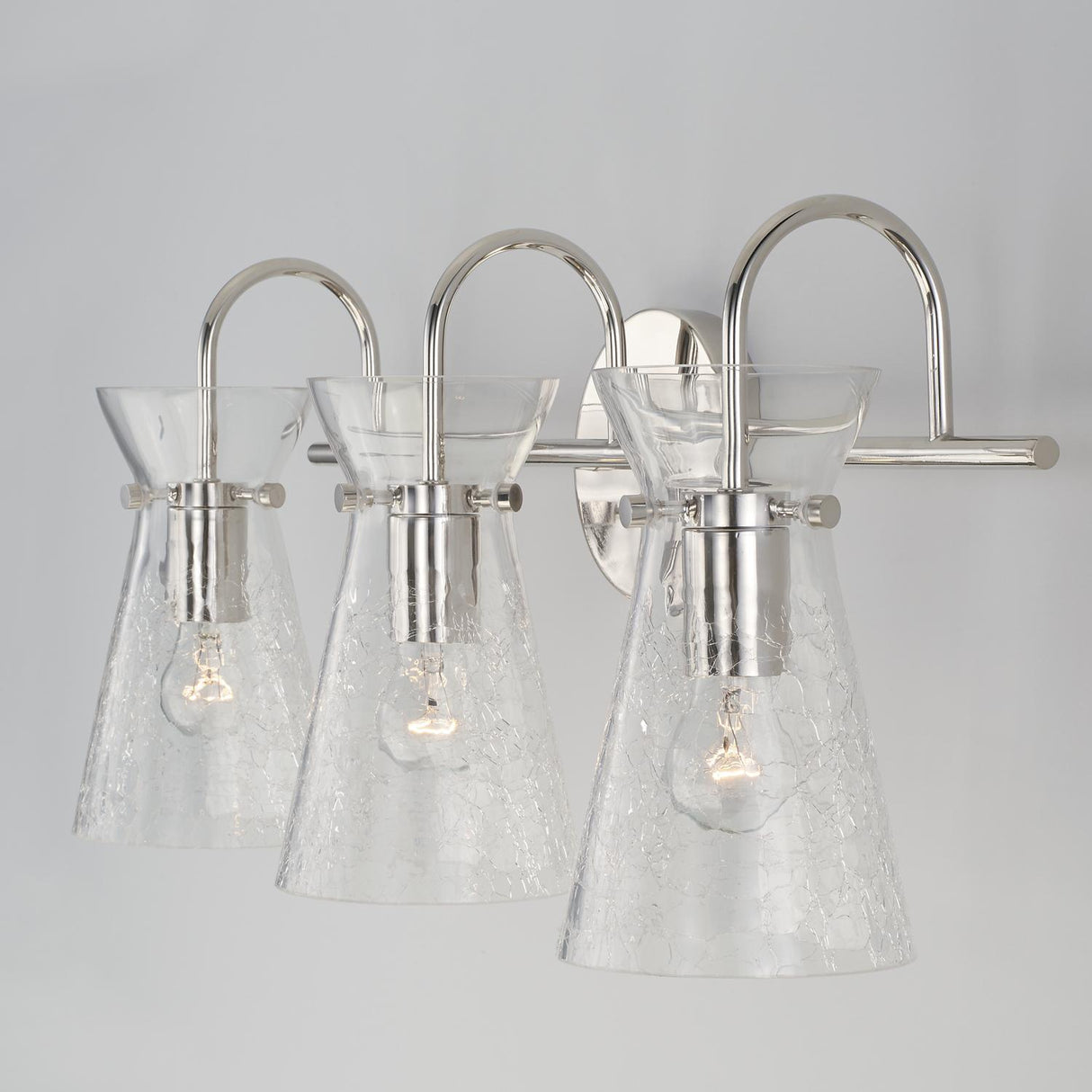 Capital Lighting 142431PN Mila 3 Light Vanity Polished Nickel