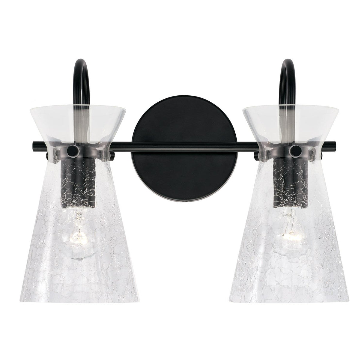 Capital Lighting 142421MB Mila 2 Light Vanity Matte Black