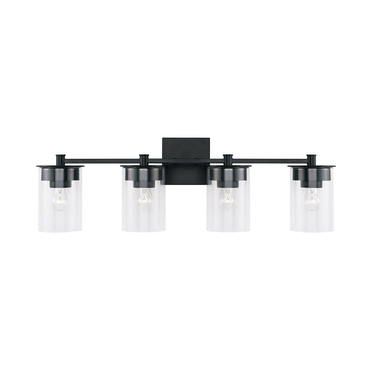 Capital Lighting 146841MB-532 Mason 4 Light Vanity Matte Black