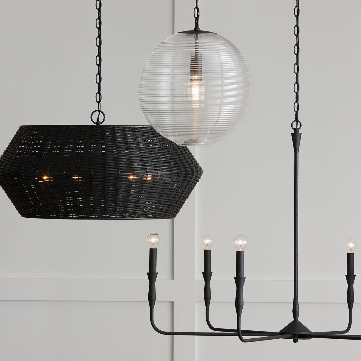 Capital Lighting 349911MB Dolan 1 Light Pendant Matte Black