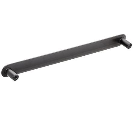 Amerock Cabinet Pull Matte Black 7-9/16 inch (192 mm) Center to Center Concentric 1 Pack Drawer Pull Drawer Handle Cabinet Hardware