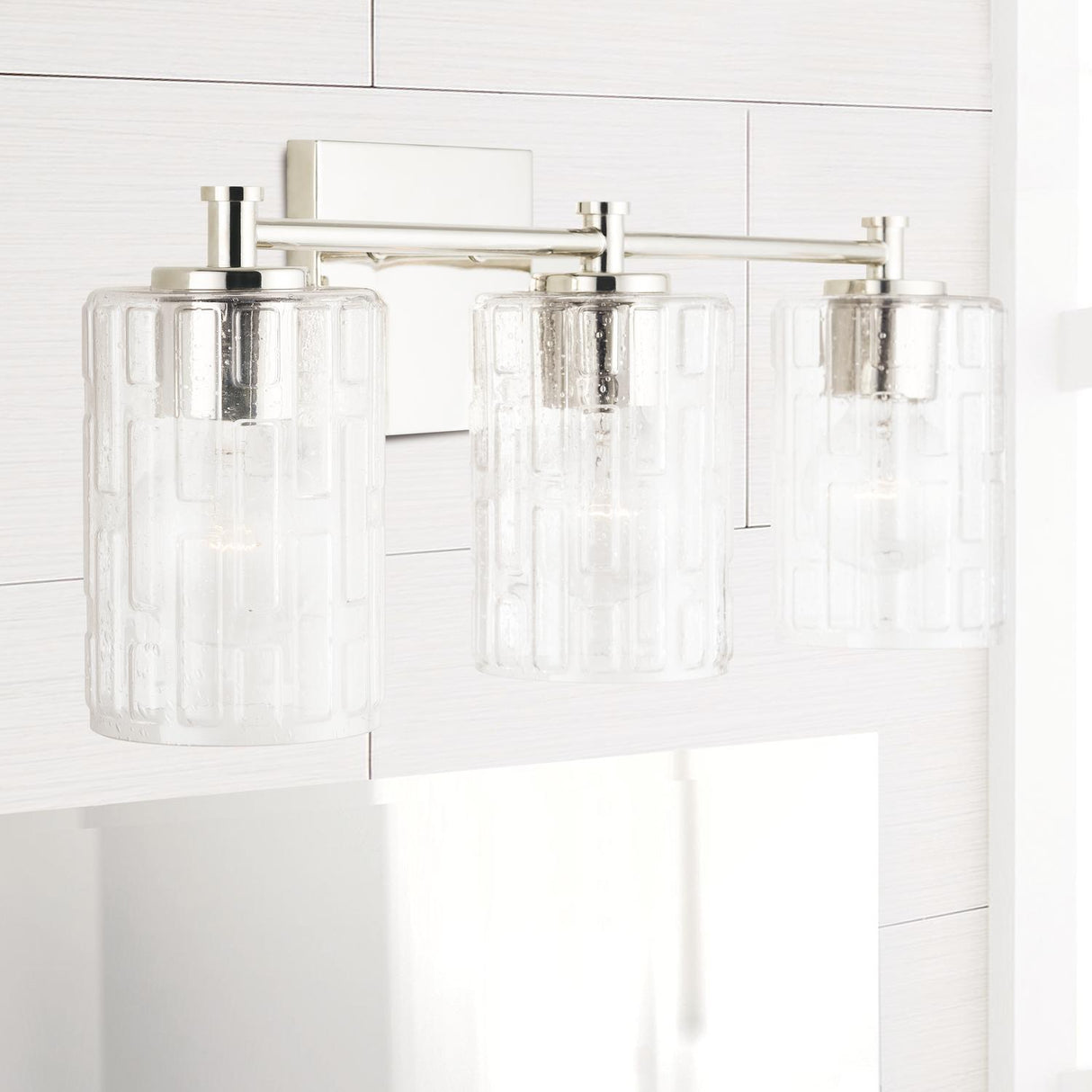 Capital Lighting 138331PN-491 Emerson 3 Light Vanity Polished Nickel